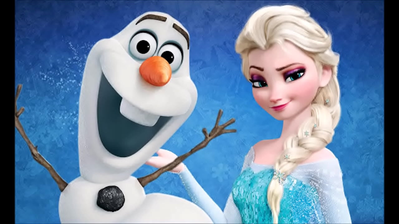 frozen parody: Elsa, Olaf and his big carrot