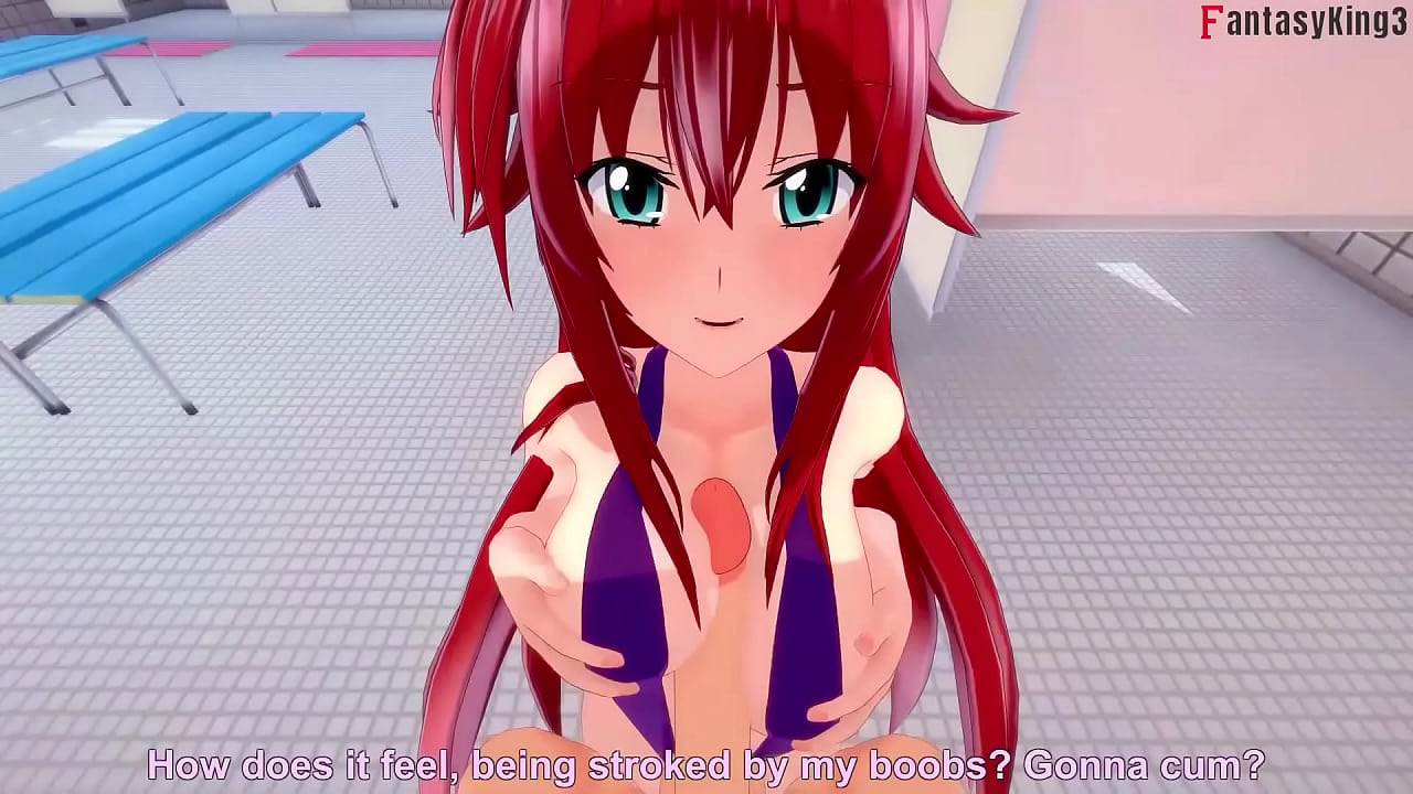 Rias gremory ask for sex in the bathroom bikini | HS DXD NTR Madness 4 | Watch Full 1hr Movie on Sheer & PTRN: Fantasyking3