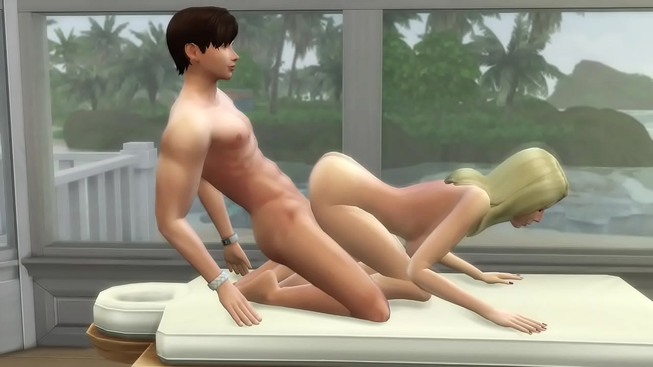 The Sims 4 - Fucking after massage