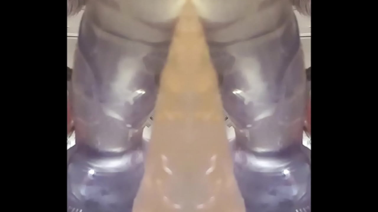 Explore how a lowered wall mirror can help guide Double Penetration of my Penis3D in my assignment with one of two 8 inch DildoAnusPanoramaLieHassockMIRR then Triple Penetration with both DongShFkCleHaanMuleOpenToeMIRR plus my Dick