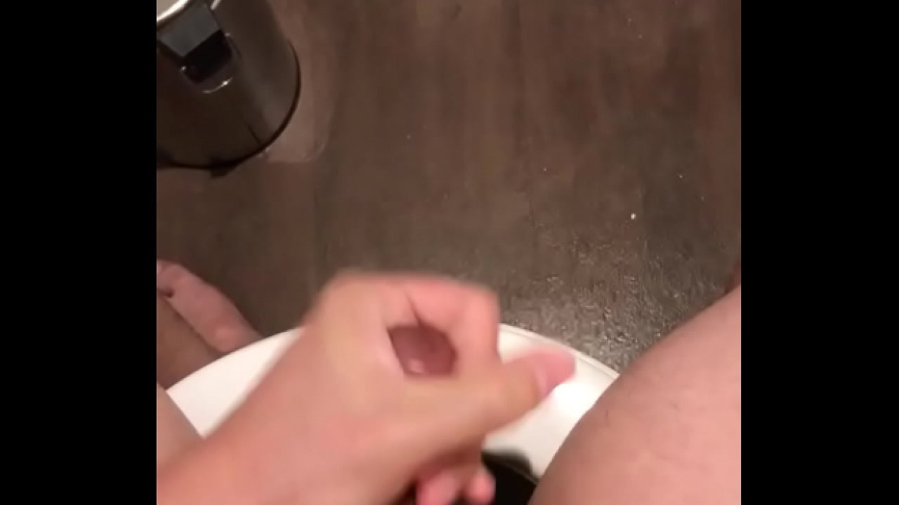 Restroom self sex