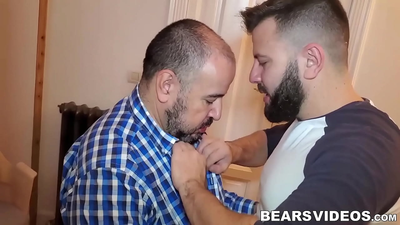 Hot bear fucked bareback after blowjob