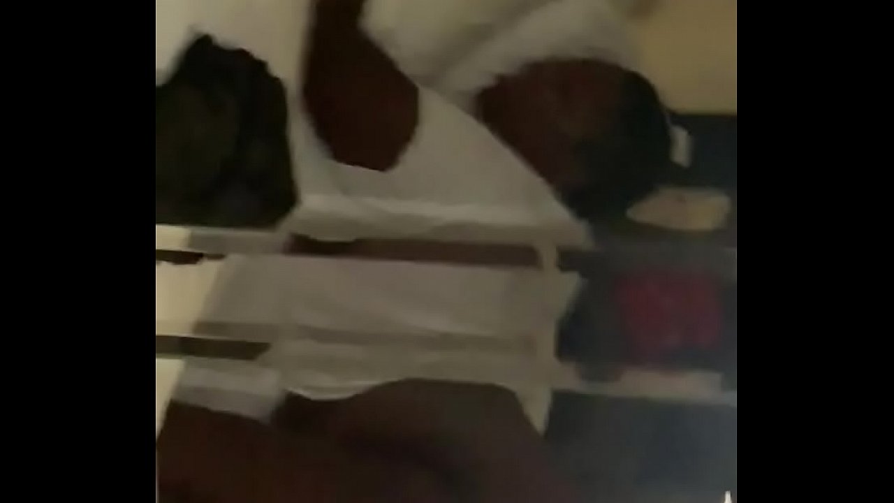 Big booty ebony tells BD she over her friends house while taking this dick