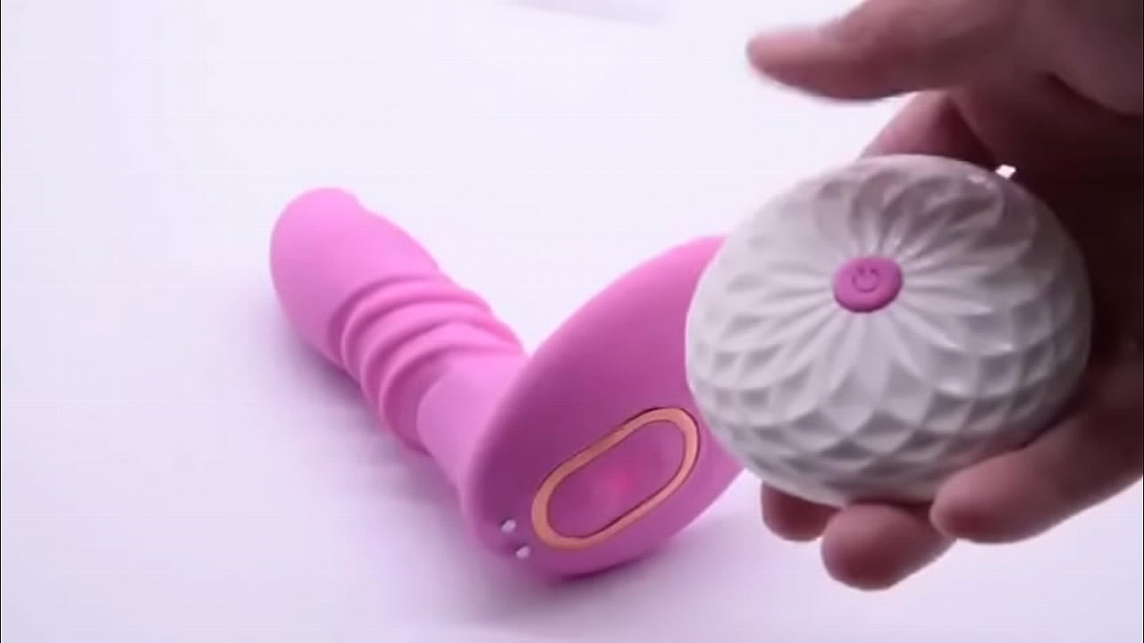 WIRELESS AUTO THRUSTING DILDO VIBRATOR SEX TOY REVIEW