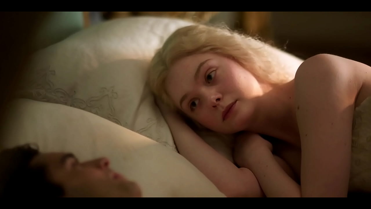 Elle Fanning chats during Fuck