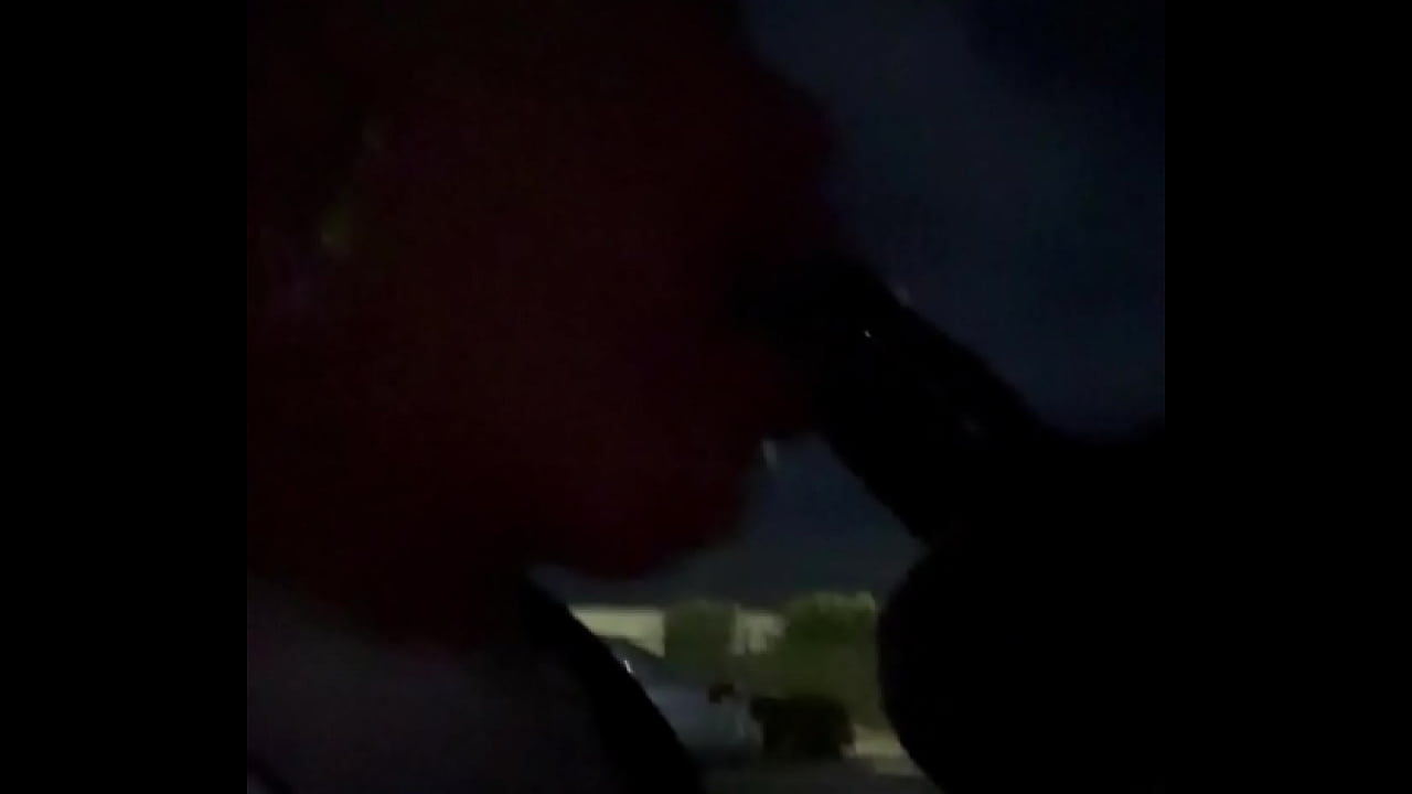 Freaky lightskin bbw sloppy deep throat outside almost caught