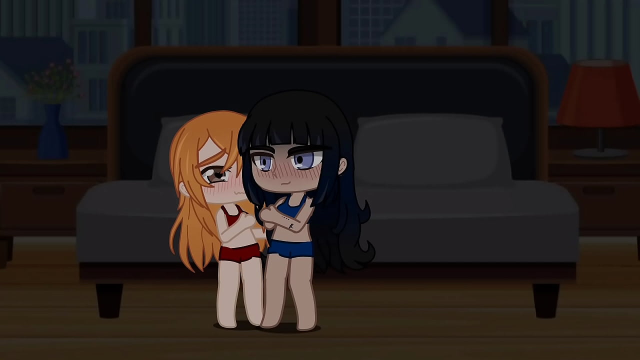 One Piece | Nami and Robin have passionate lesbian sex in her bedroom