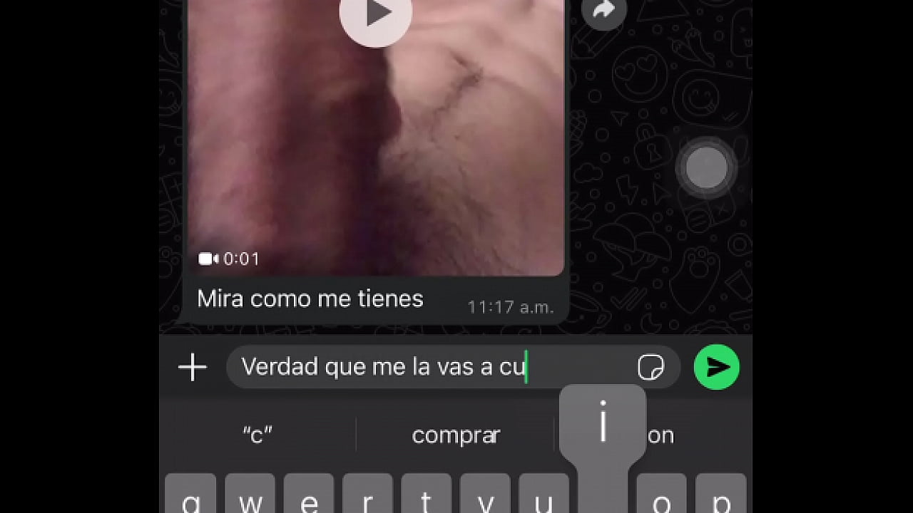 Tengo una chat caliente, no creerás con quien!!!!