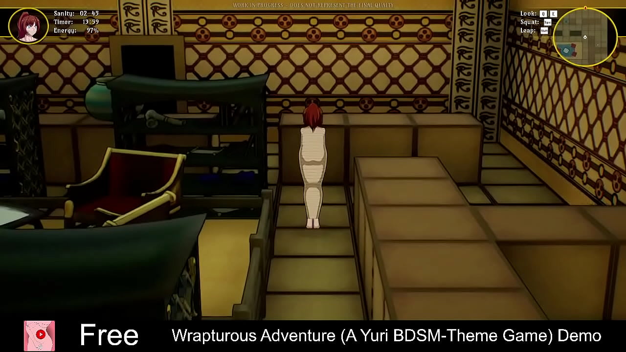 Wrapturous Adventure  (Free Steam Demo Game)  Adventure, Visual Novel, Adult, bdsm, bondage, Erotic, Fantasy, Female Protagonist, Hentai, LGBT, NSFW