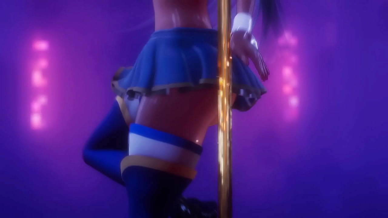 PoleDance of Aqua, Megumin, Darkness and Wiz