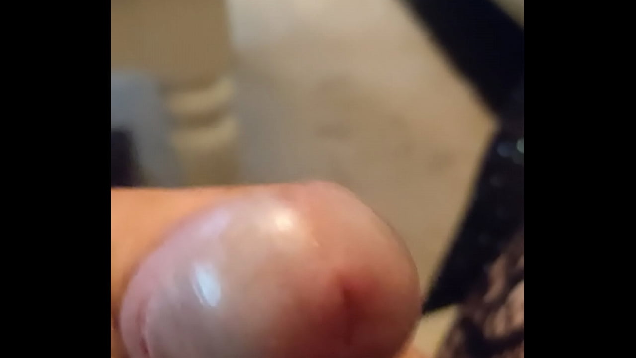 Hard dick pre cum