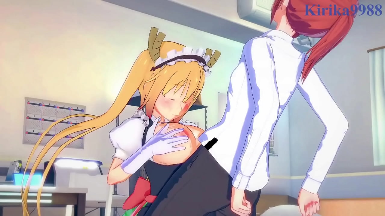 Tohru and Kobayashi intense futanari sex. - Miss Kobayashi's Dragon Maid Hentai