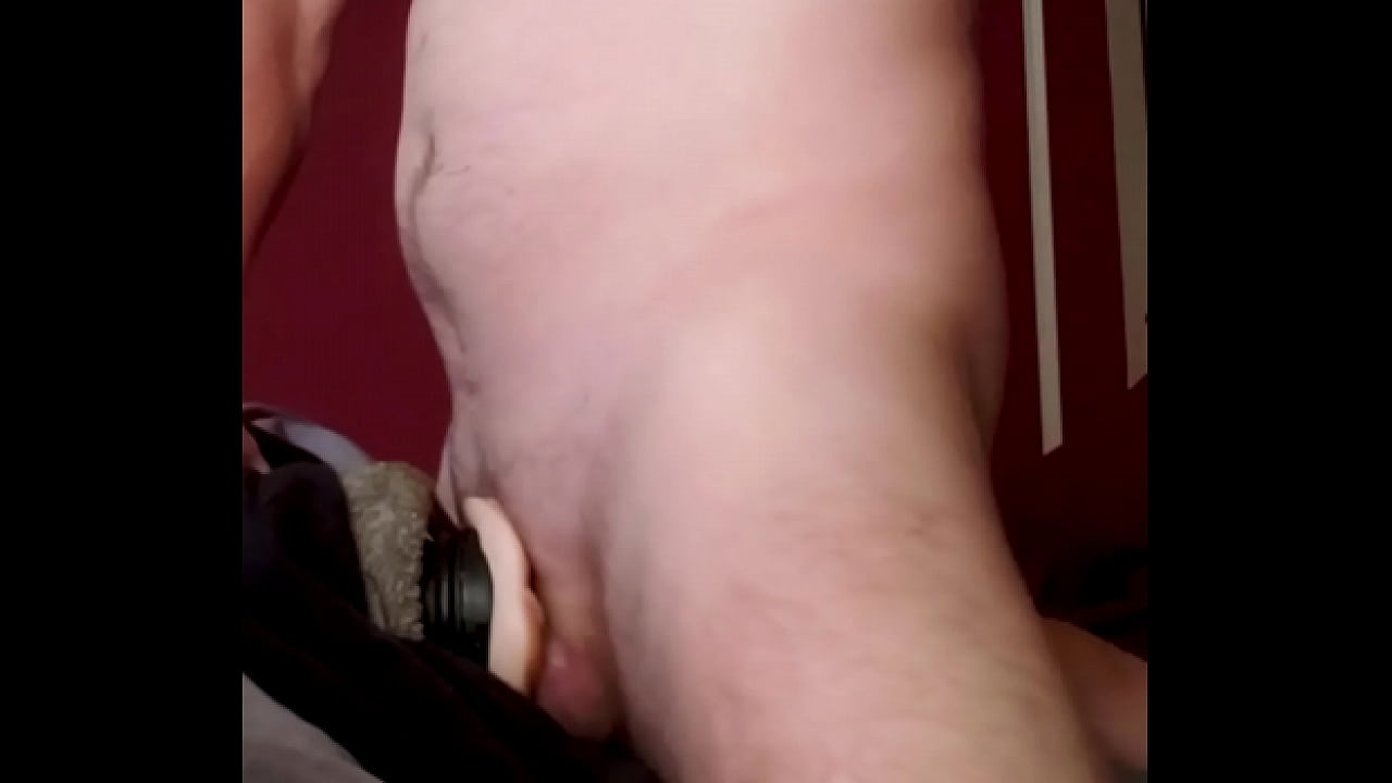 Hard fucking my toy and showing my asshole while I edge until I cum all over it!