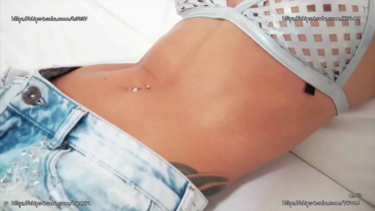 Hot Girl Skinny Perfect Body Belly Fetish