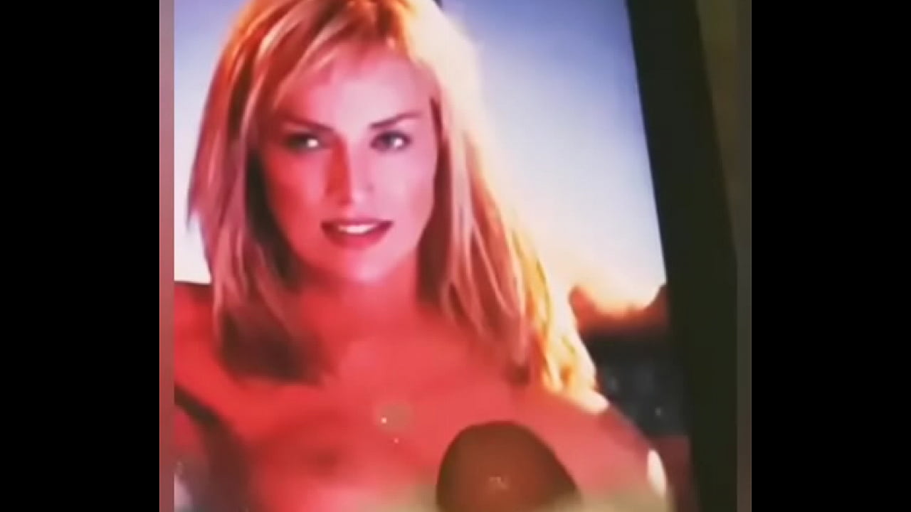 SHARON STONE MAKES ME SHOOT CUM OVER HER TITS WHILE SHE SIT IN THE HOT TUBE