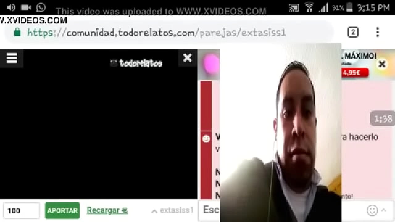 Cogiendo x vídeo llamada