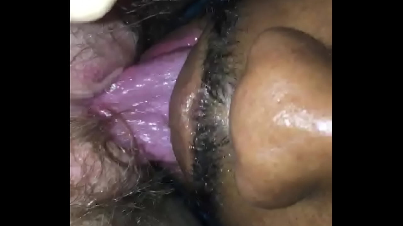 Eating my wife’s hairy pussy