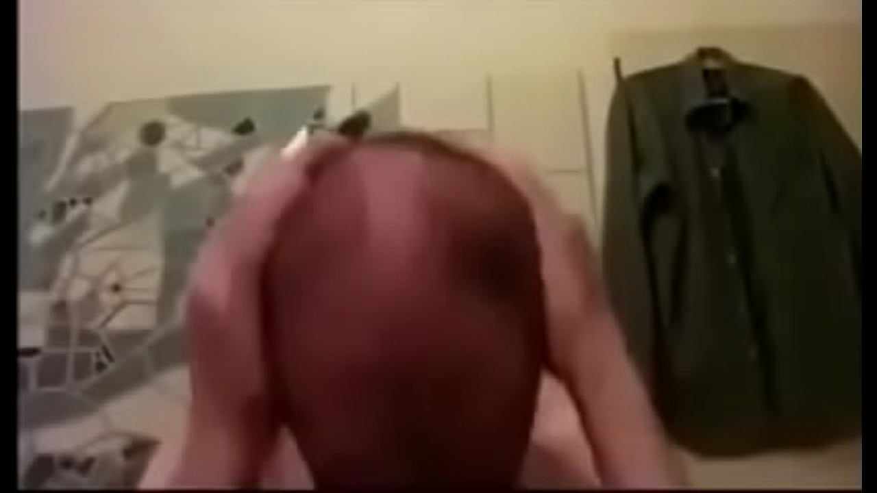 Bald Shaved Head - Slow Motion