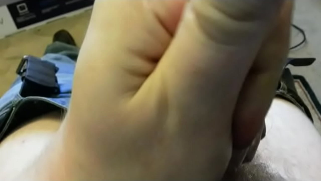 Jerking off my uncut cock until it cums, foreskin