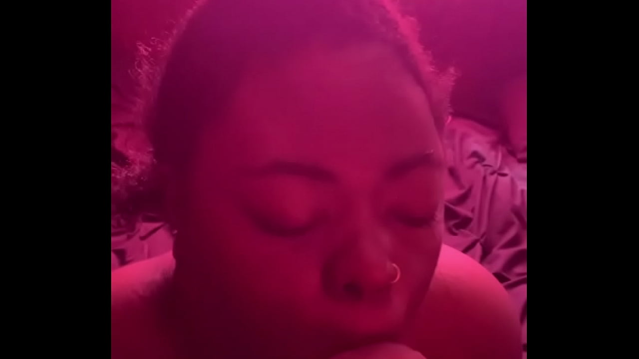 Mouth fucking black side piece