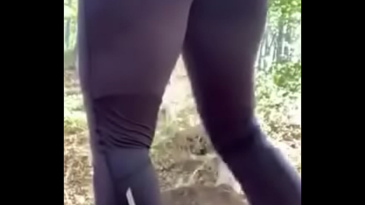 Whore MILF Undresses in Nature