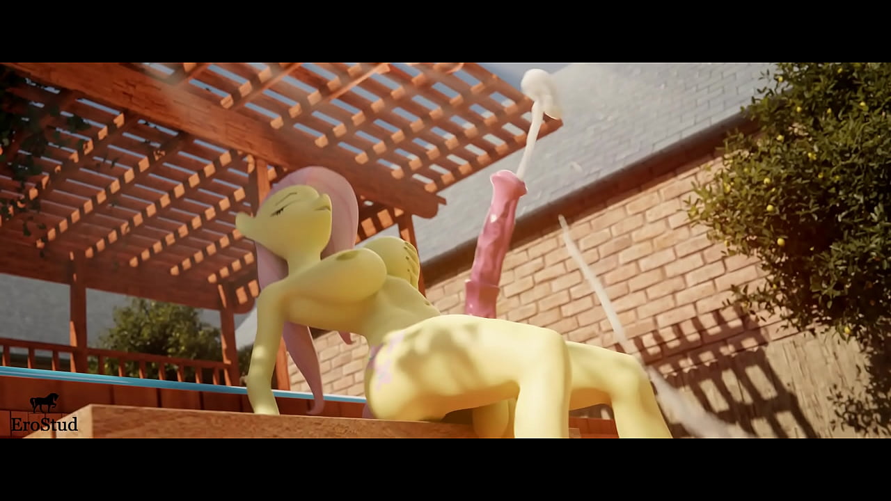 Fluttershy big cock cumming everywhere