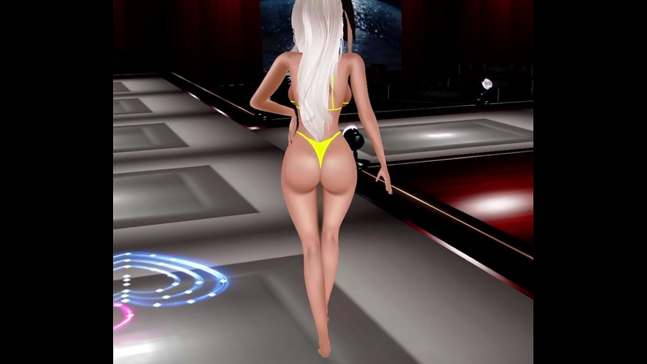 3d Glamour Fashion Model