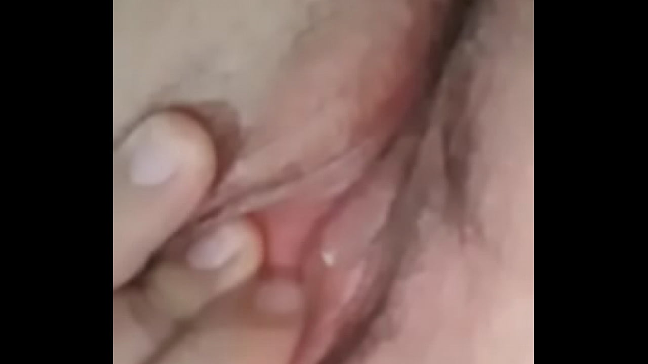 Horny wife masturbating alone