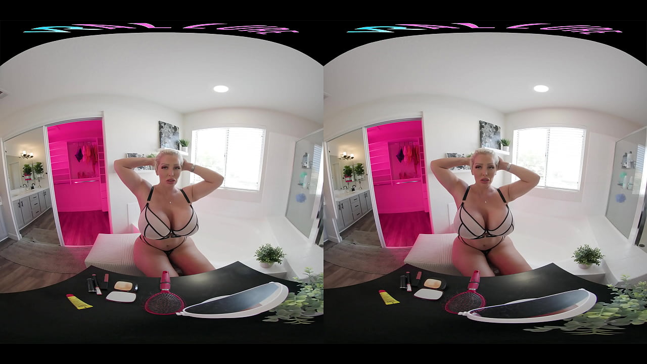 Big titty stepmom wants you to fill her up in virtual reality