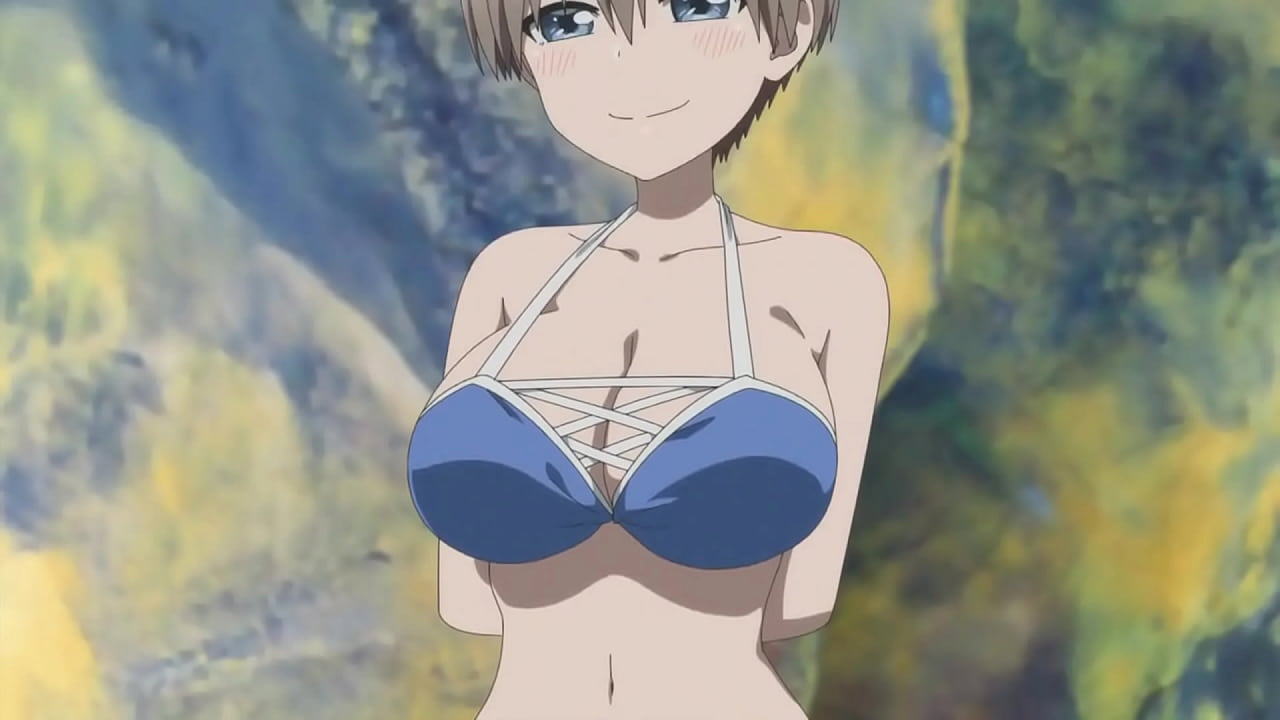 Uzaki-Chan Bikini Scenes Compilation