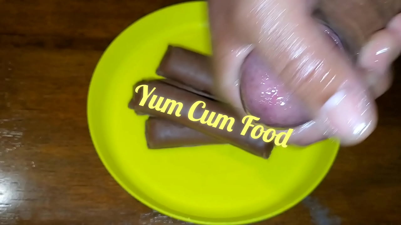 My Cum soaked Twix chocolate