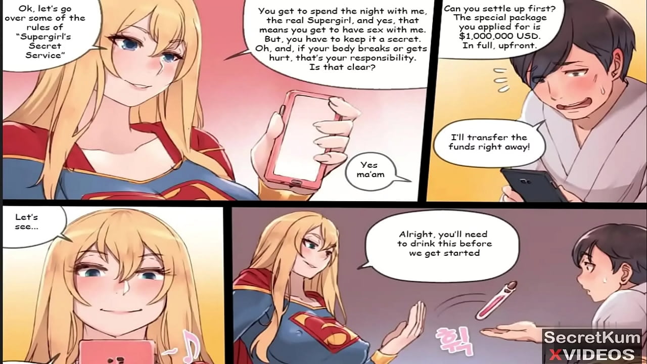 Supergirl - Marvel Super hero is a dirty prostitute at Night