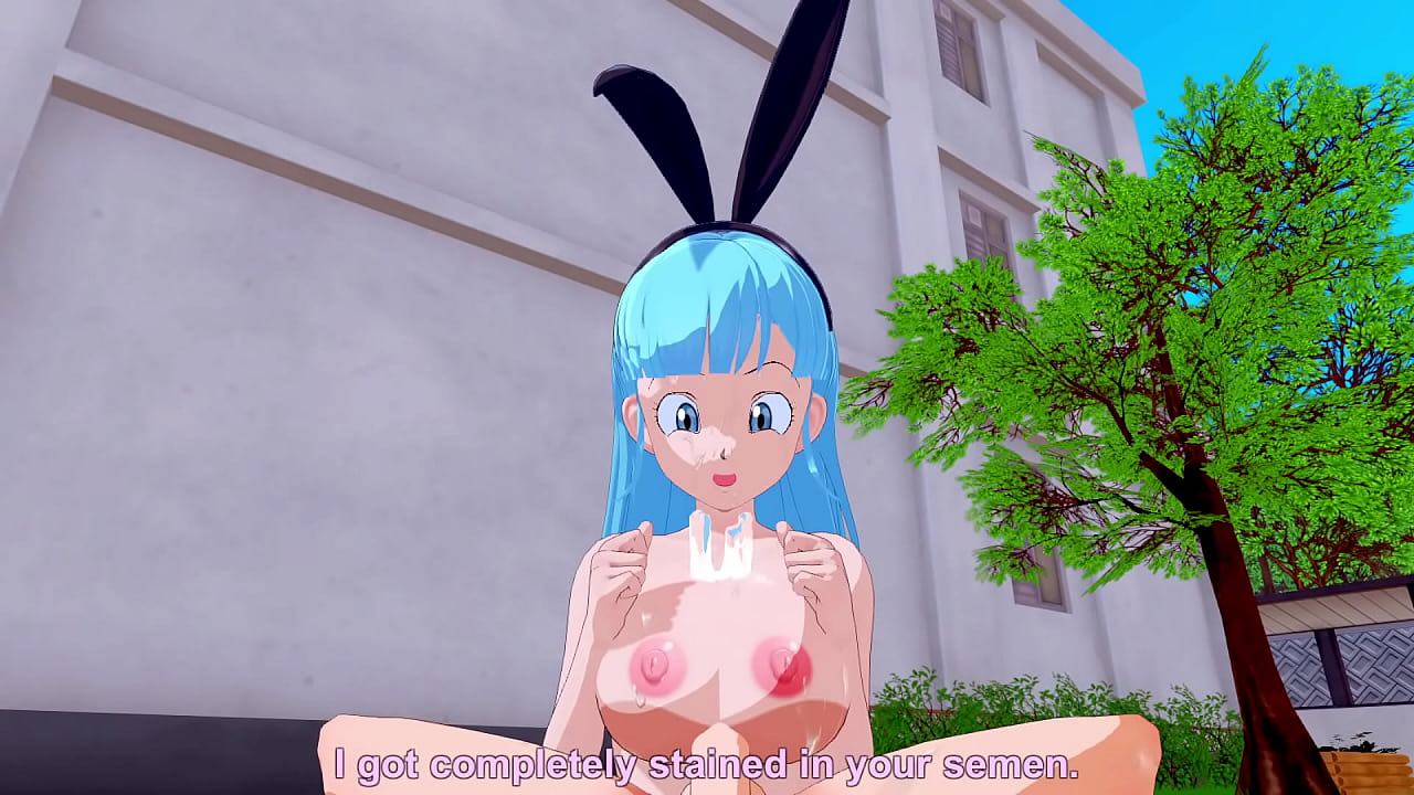 Bulma Big Boobs Man POV animation 3d