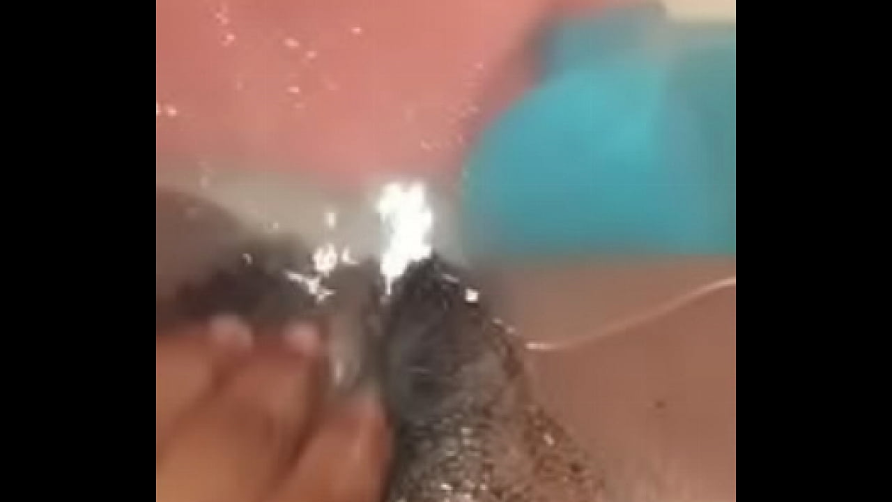 Masturbation in the tub