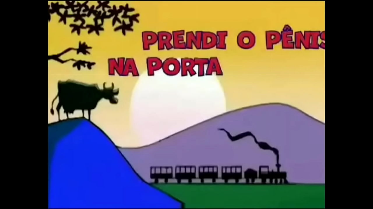 Pinto preso na porta