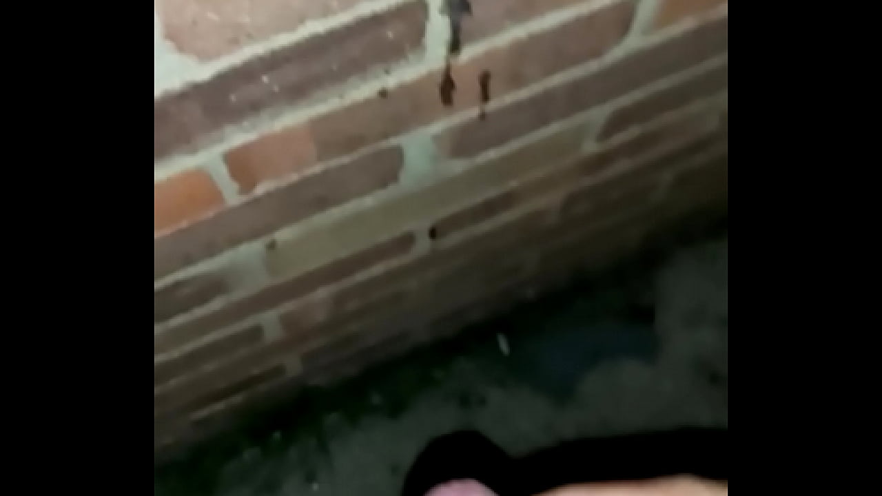 Orgasm on a wall