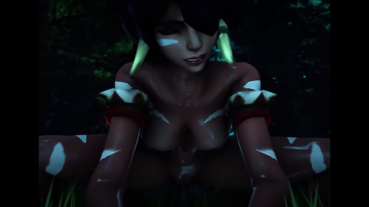 Nidalee femdoms you in the jungle