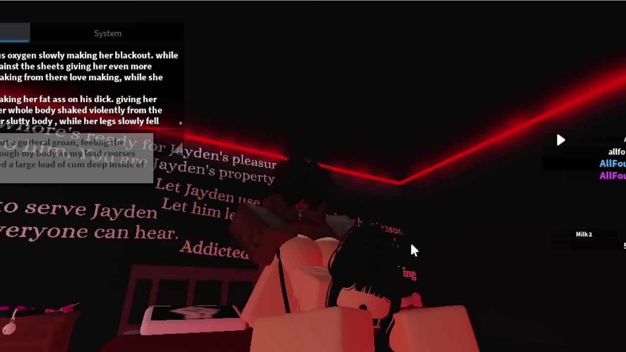 Housewife gets railed by her owner - Roblox