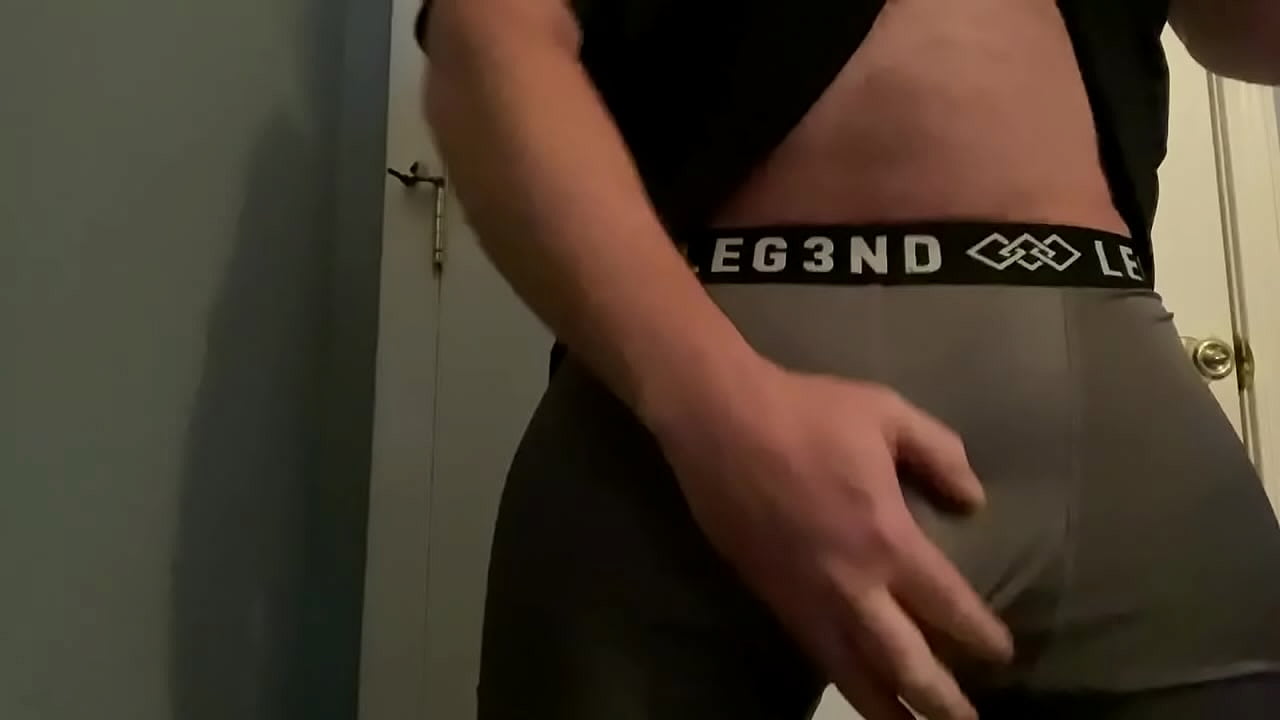Jacking off my big dick inside of my bedroom video 44