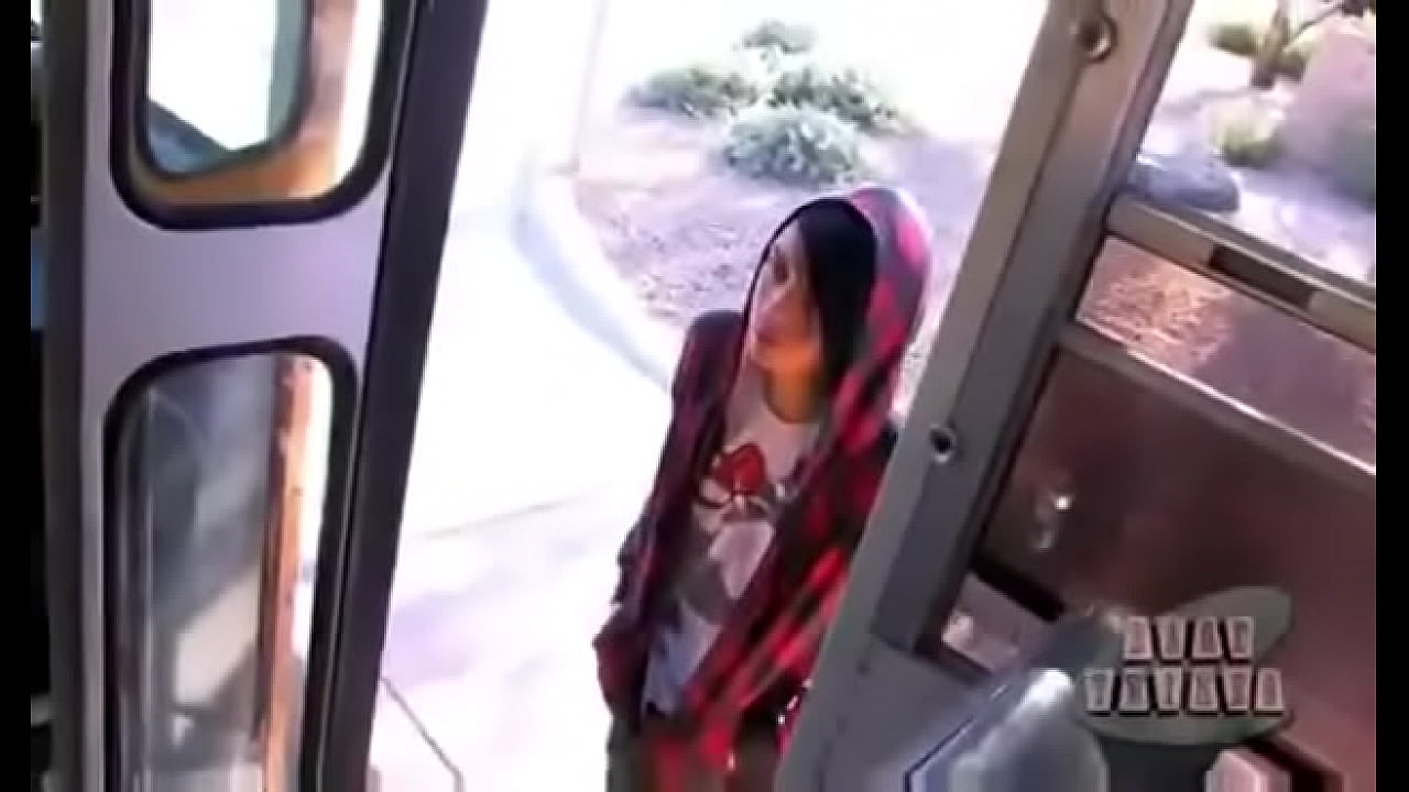 young gay in bus