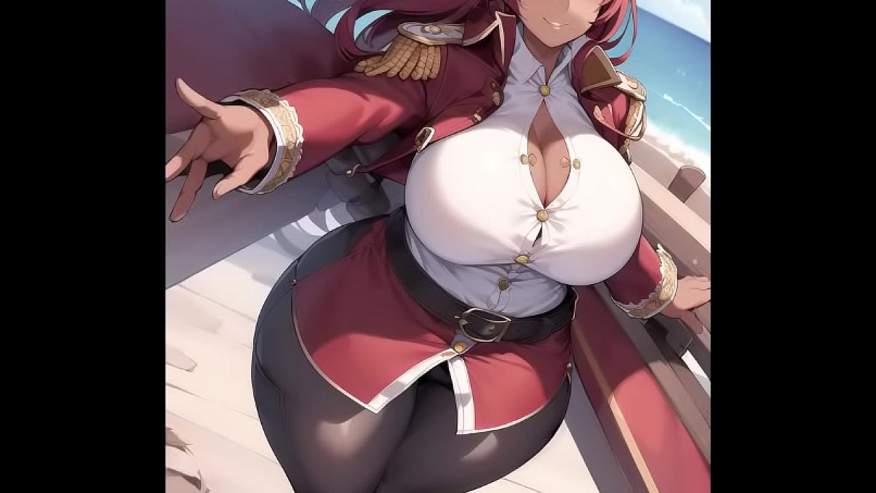 Beautifu Pirate women with big mommy milkers Compilation