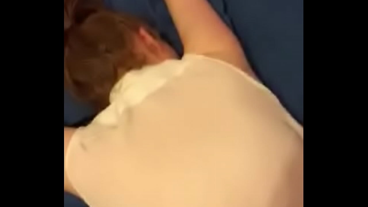 Ginger teen spanked