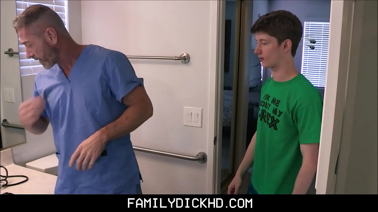 Doctor stepdad fucks his sweet hole