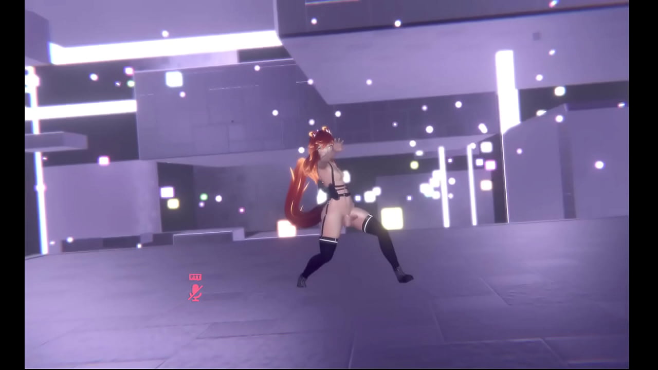 Pasando el rato bailando en vrchat al natural y esperando amigos