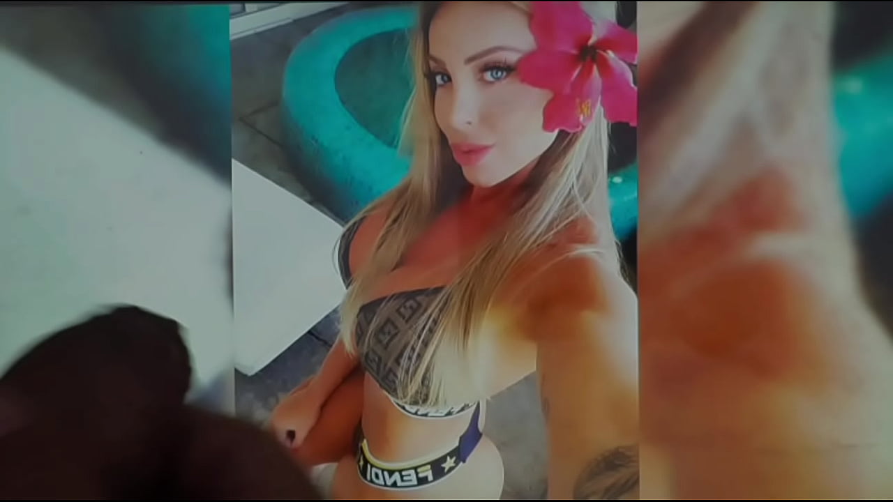 Cumtribute for Fernanda Sierra Hot Latina Blonde Girl