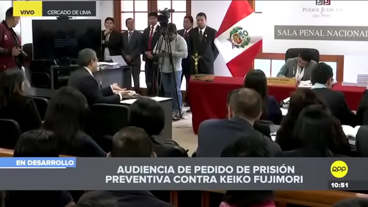 Fiscal audiencia keiko