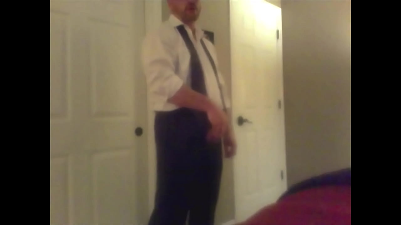 jerking off after long day in the office