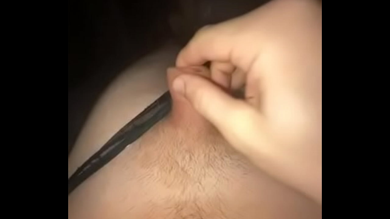 Small penis 18 year old with plug in