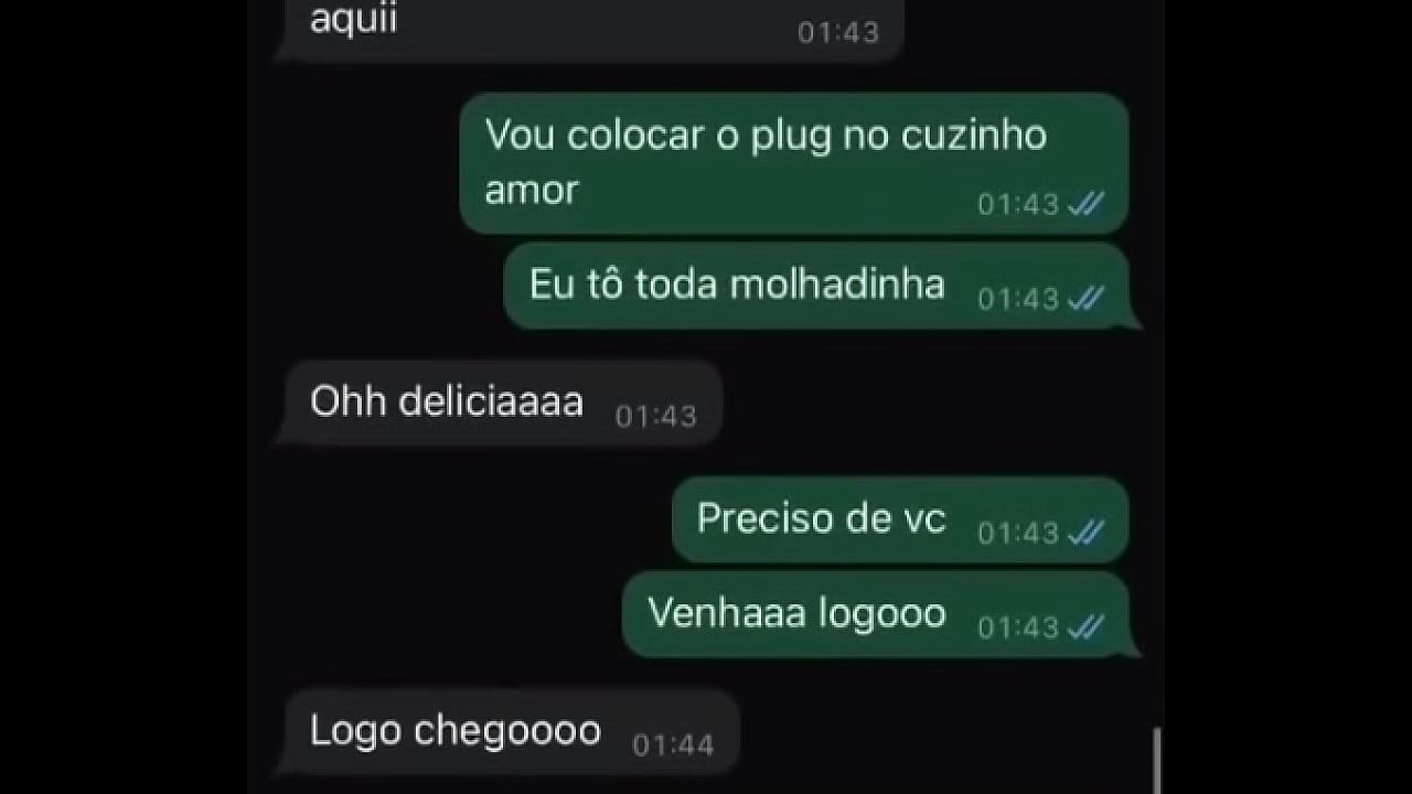 Conversa de whats e transa  gostosa.