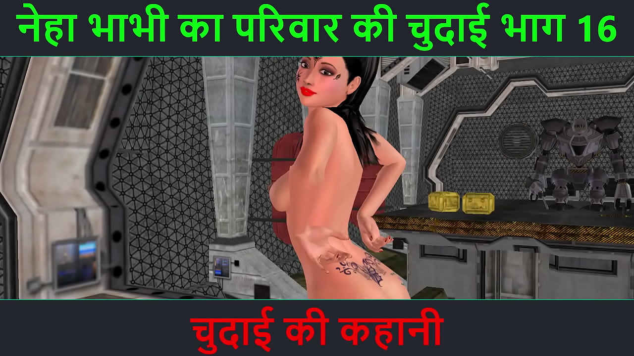 Hindi sex story - cartoon sex video of a cute desi bhabhi giving sexy poses and also masturbating with banana